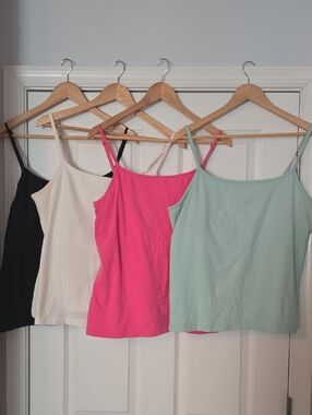 4 - Shelf Bra Tank Tops